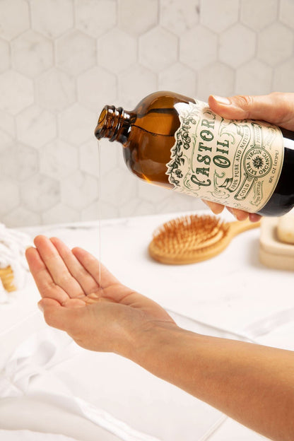 Organic Cold Pressed Hexane Free Castor Oil 16 oz - My American Goods