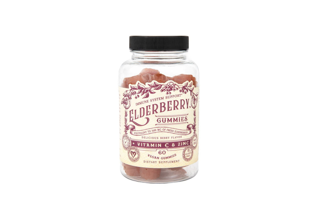 Elderberry Gummies + Vitamin C &amp; Zinc
