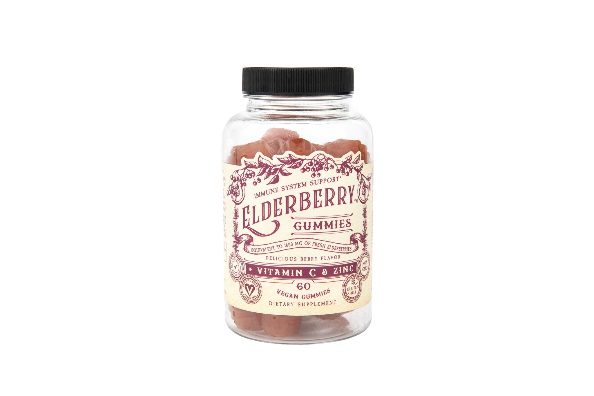 Elderberry Gummies + Vitamin C &amp; Zinc