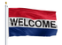 Flags Unlimited Welcome Flag