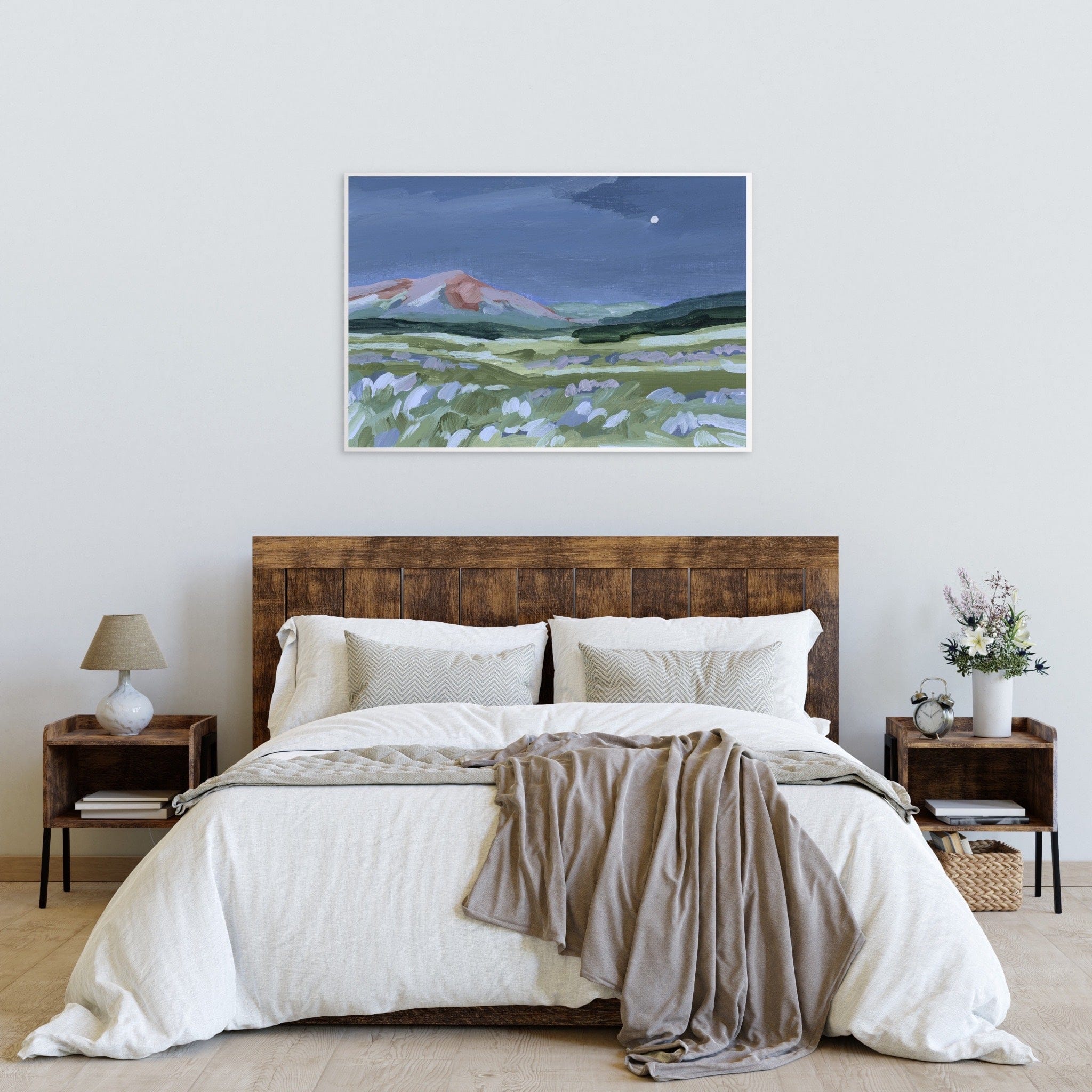 Katie Garrison Art Print "When the Moon Shines II" Art Print