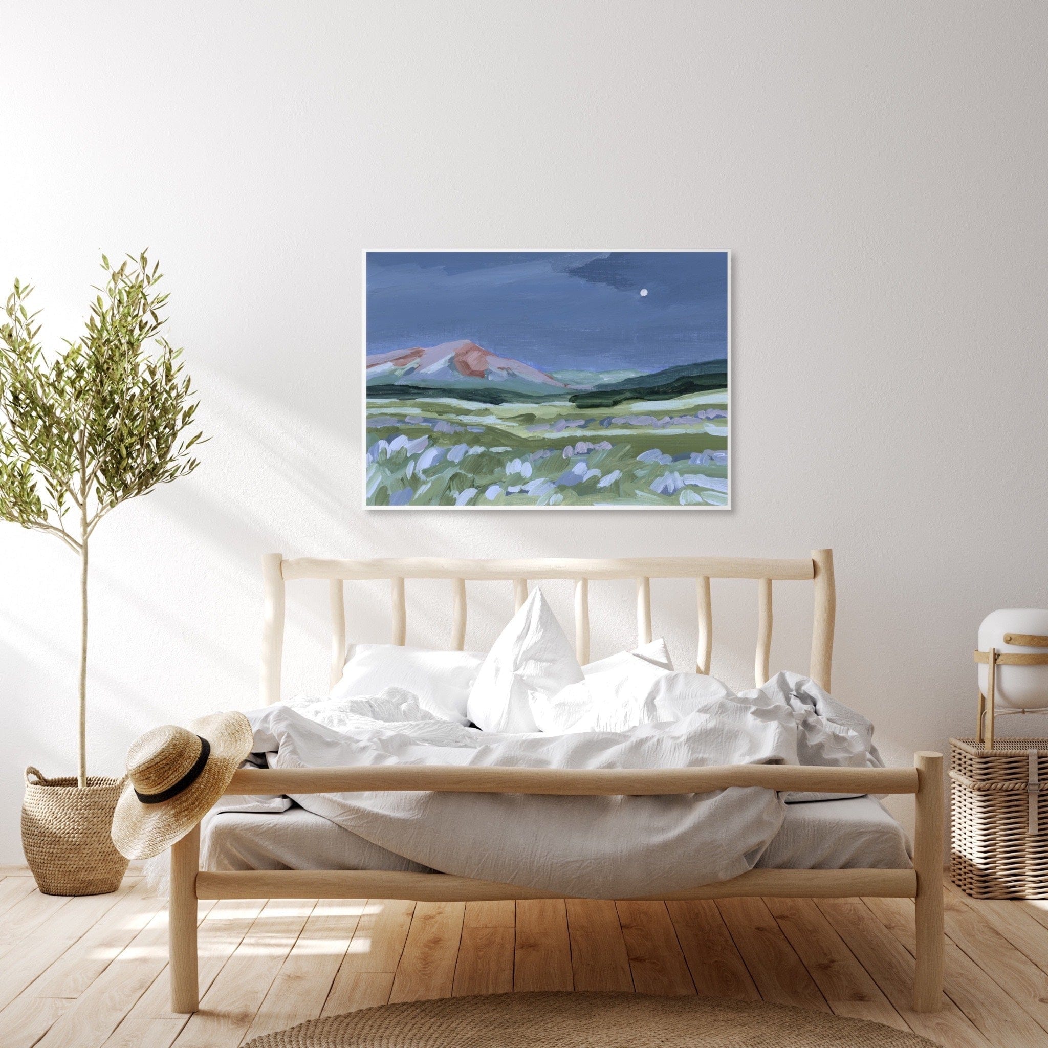Katie Garrison Art Print "When the Moon Shines II" Art Print