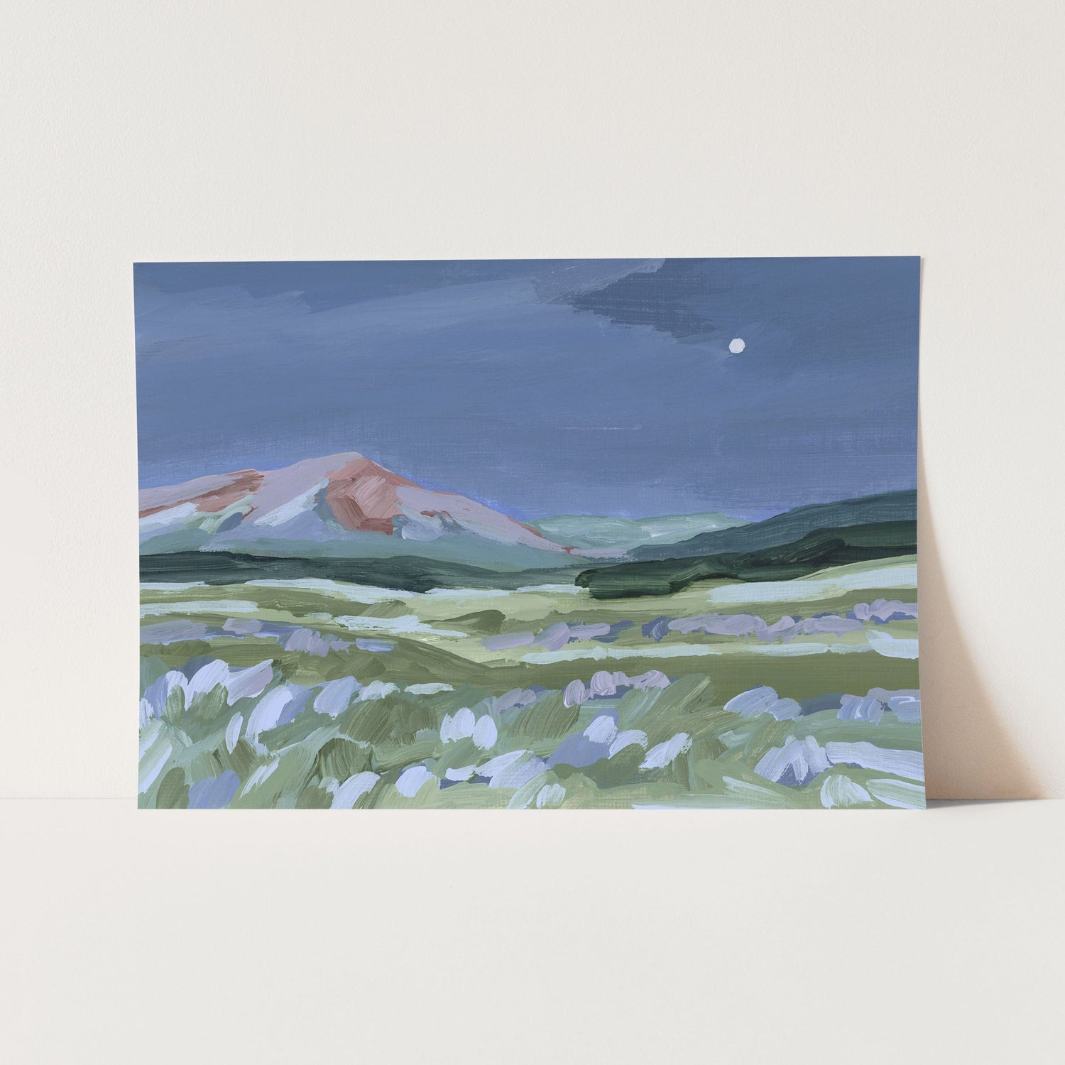 "When the Moon Shines II" Art Print