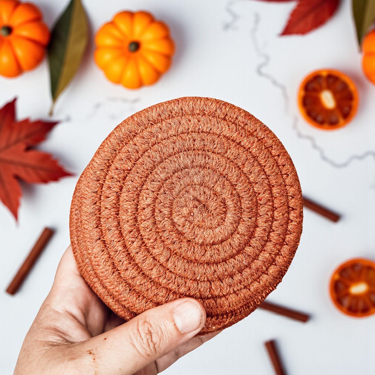 Fall Fabric Coasters