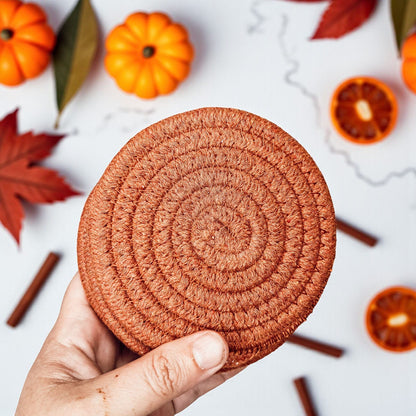 Fall Fabric Coasters