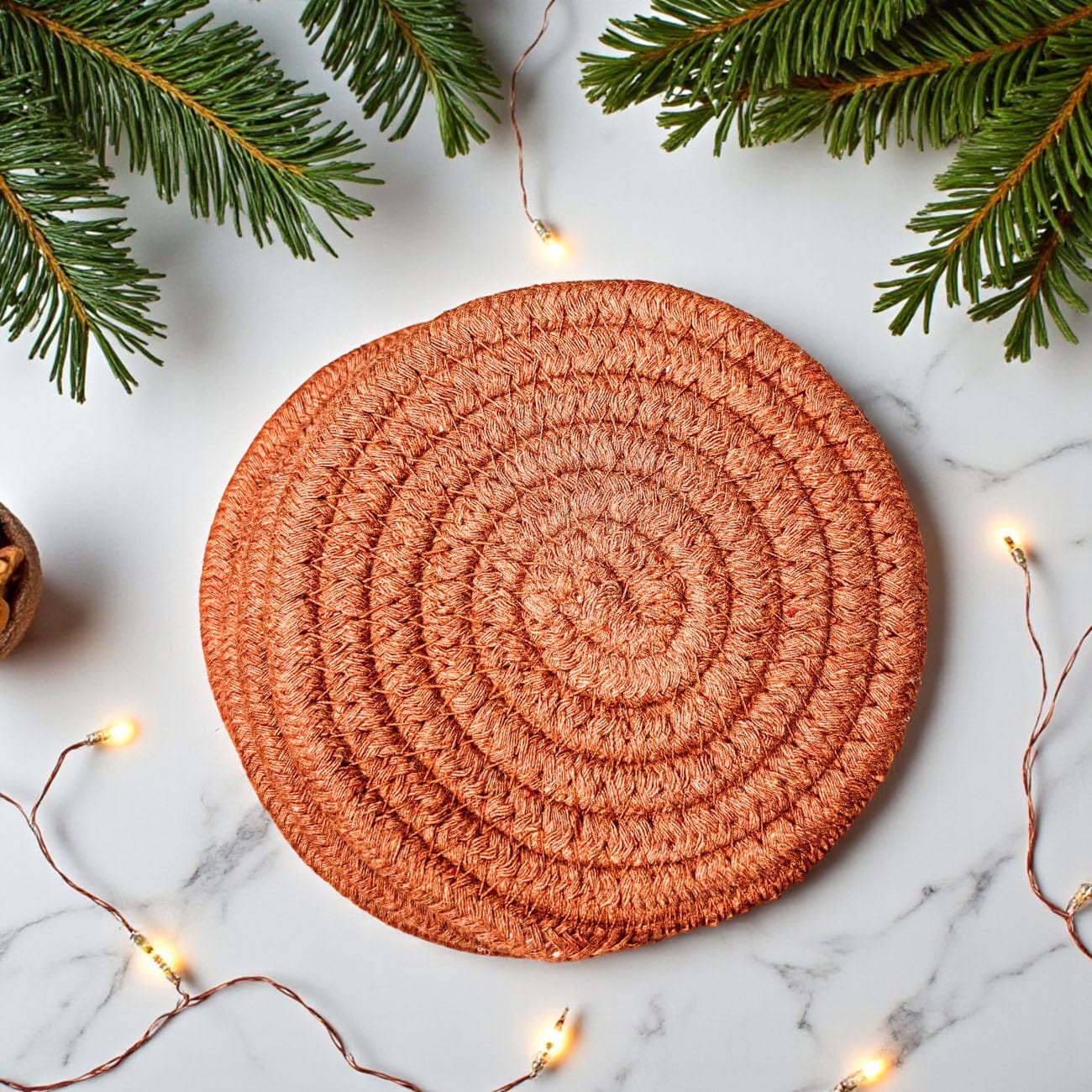 Fall Fabric Coasters