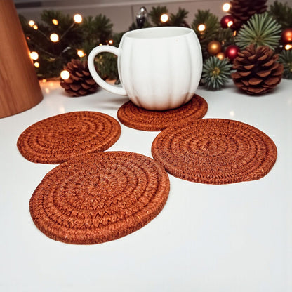 Fall Fabric Coasters