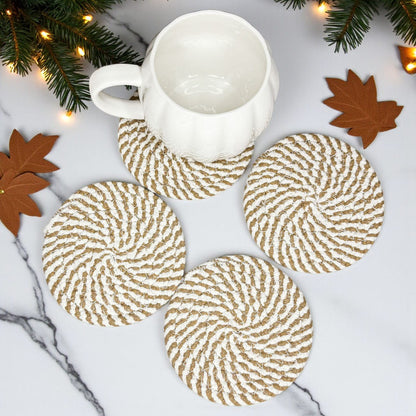 Fall Fabric Coasters