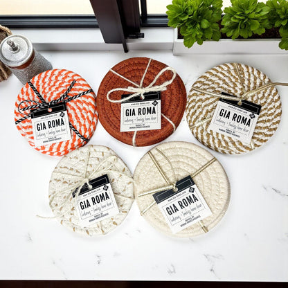 Fall Fabric Coasters