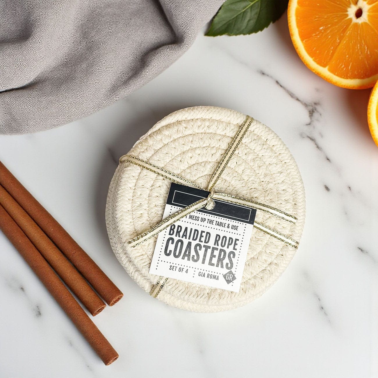 Fall Fabric Coasters