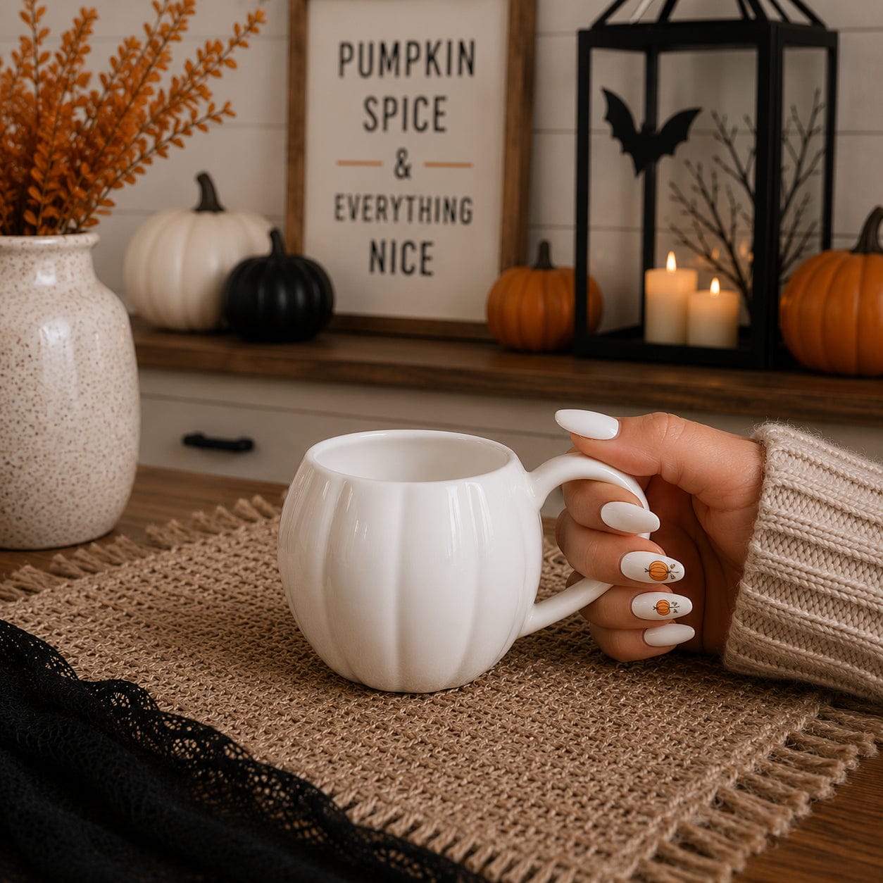 Gia Roma Coffee Mug Pumpkin Mug