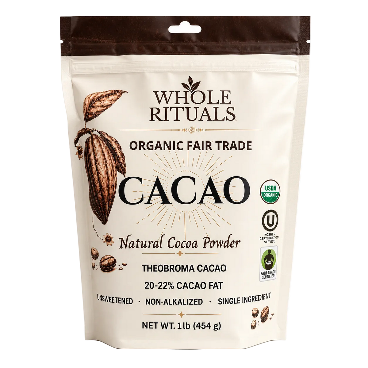 Organic Cacao Powder 1 lb