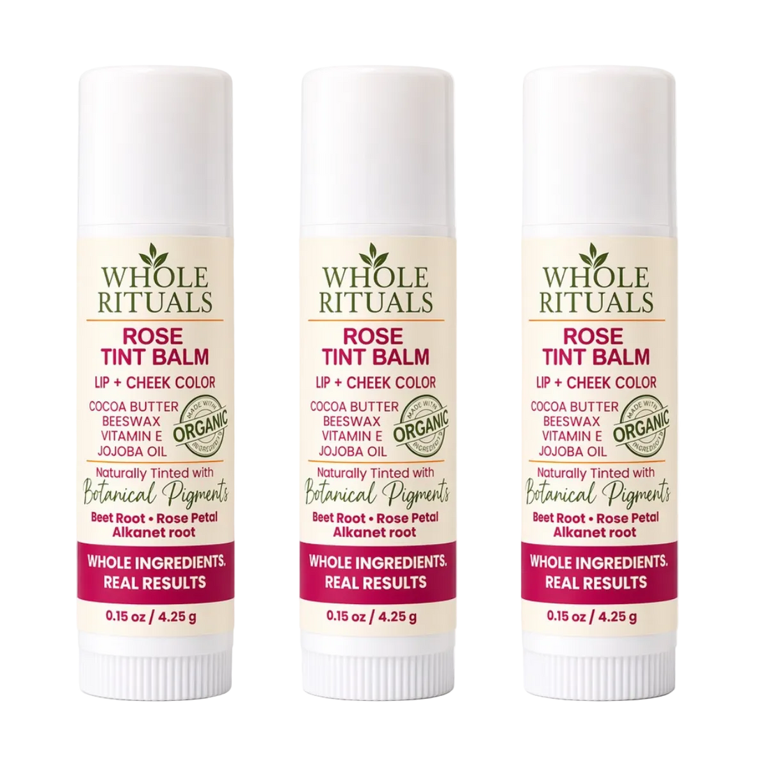 Rose Tint Balm – Lip + Cheek Color with Organic Ingredients