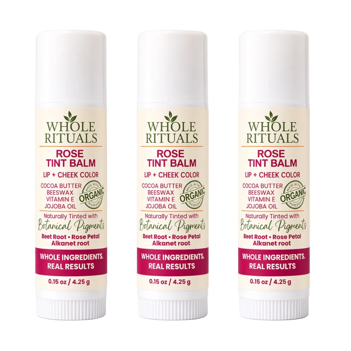 Rose Tint Balm – Lip + Cheek Color with Organic Ingredients