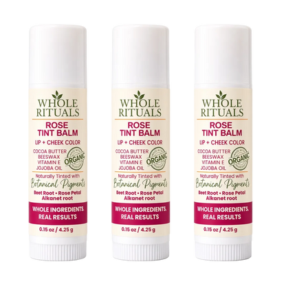 Rose Tint Balm – Lip + Cheek Color with Organic Ingredients