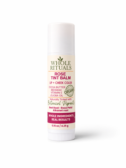 Rose Tint Balm – Lip + Cheek Color with Organic Ingredients