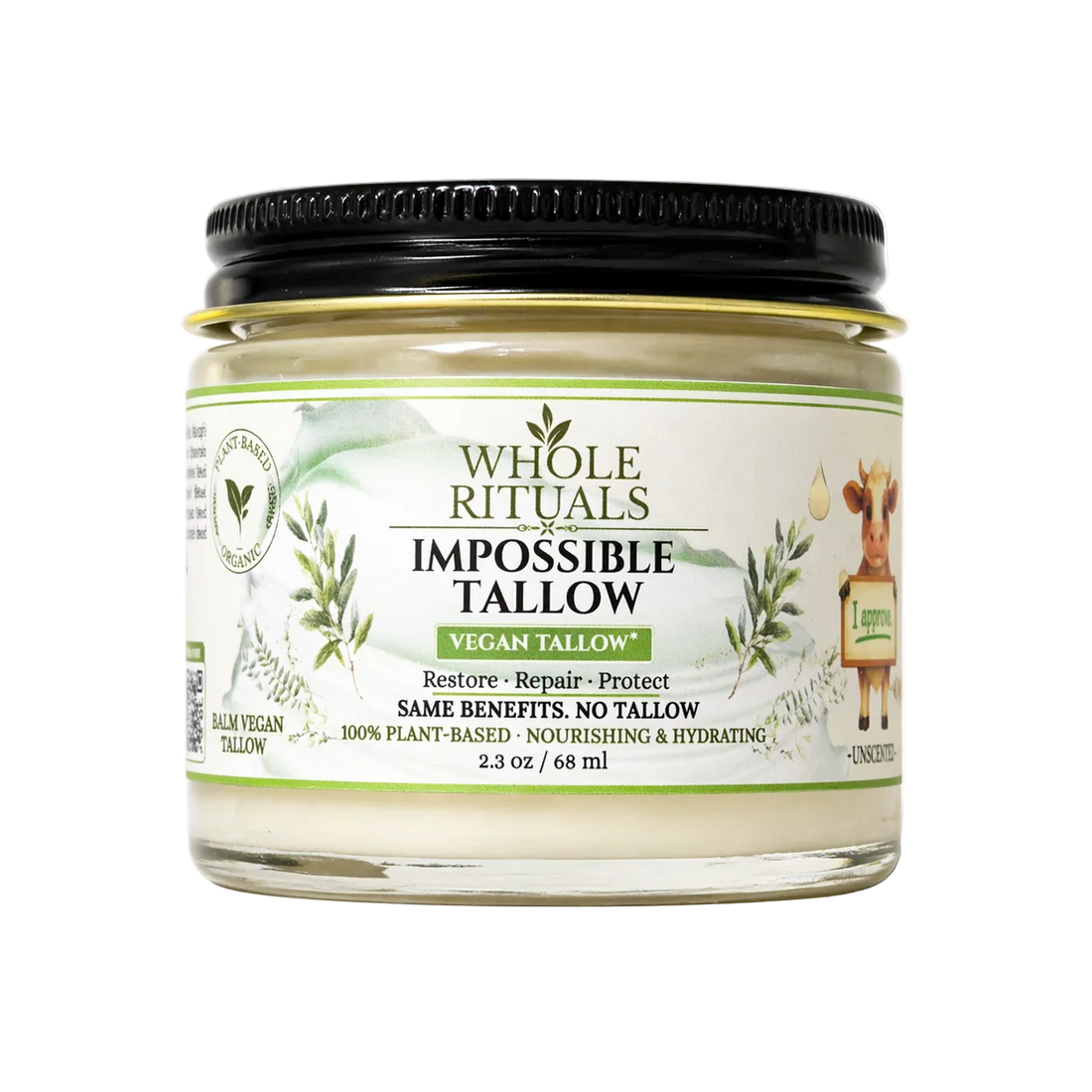 Vegan Tallow Moisturizer - Unscented