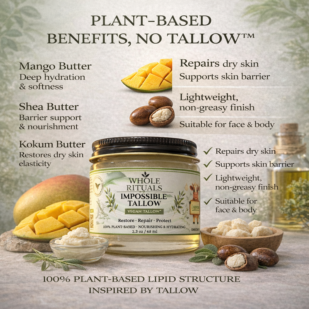 Vegan Tallow Moisturizer - Unscented