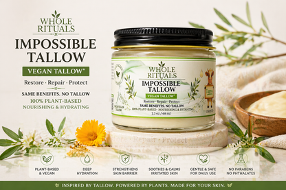 Vegan Tallow Moisturizer - Unscented