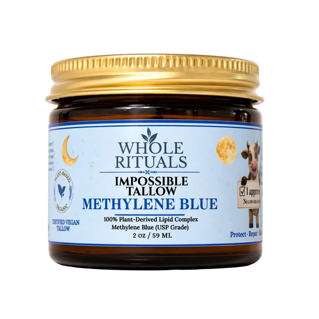 Vegan Tallow Methylene Blue Deep Repair Moisturizer