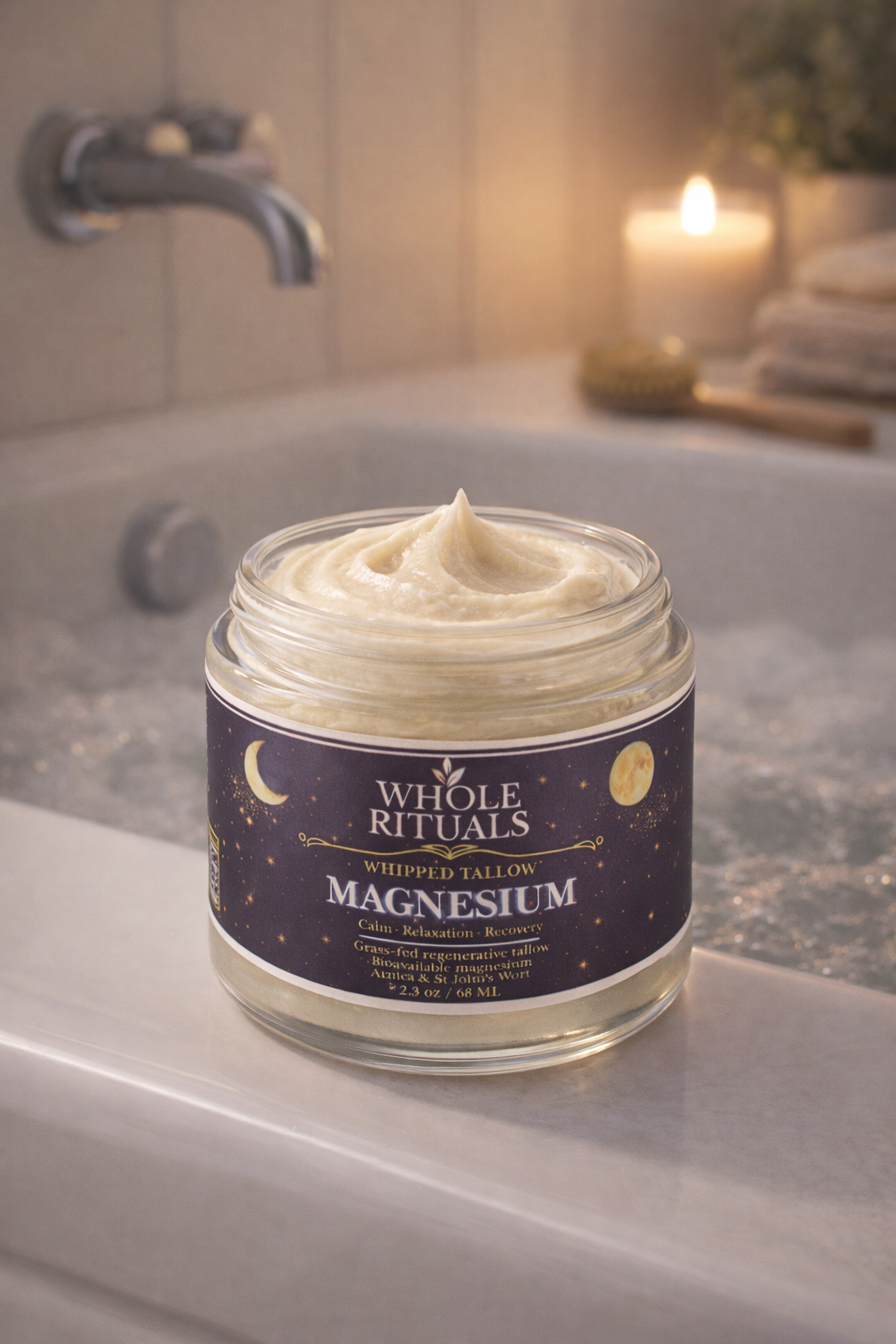 Magnesium Tallow Balm Whipped Deep Relaxation