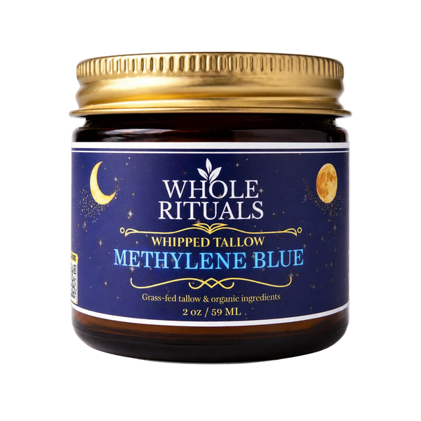 Methylene Blue Infused Tallow Balm - Whipped