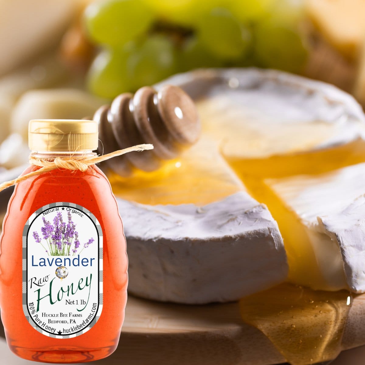 Huckle Bee Farms LLC Honey Lavender Honey Delight: Relax &amp; Savor Sweet Aromas