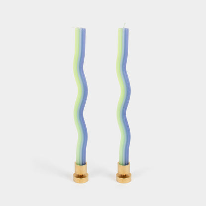 Wiggle Candles - Lavender &amp; Green (2 pack)