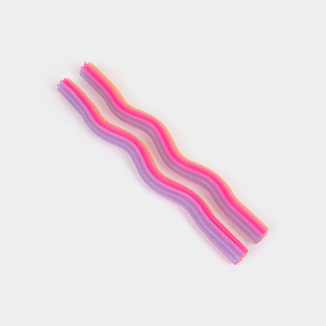 Wiggle Candles - Orange, Pink &amp; Lavender (2 pack)