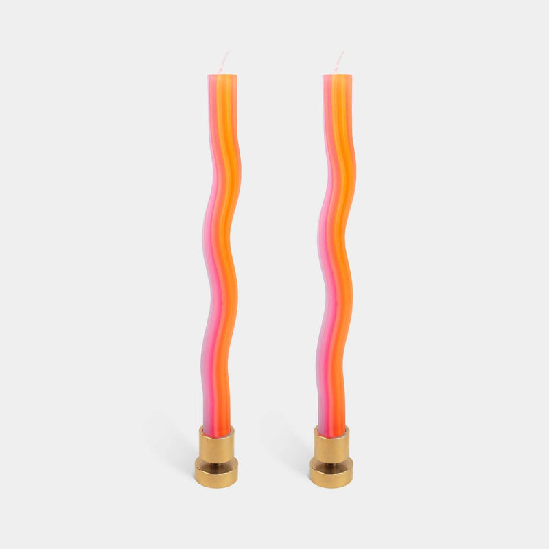 54Celsius Wiggle, Rope & Pivot Candles Wiggle Candles - Orange (2 pack)