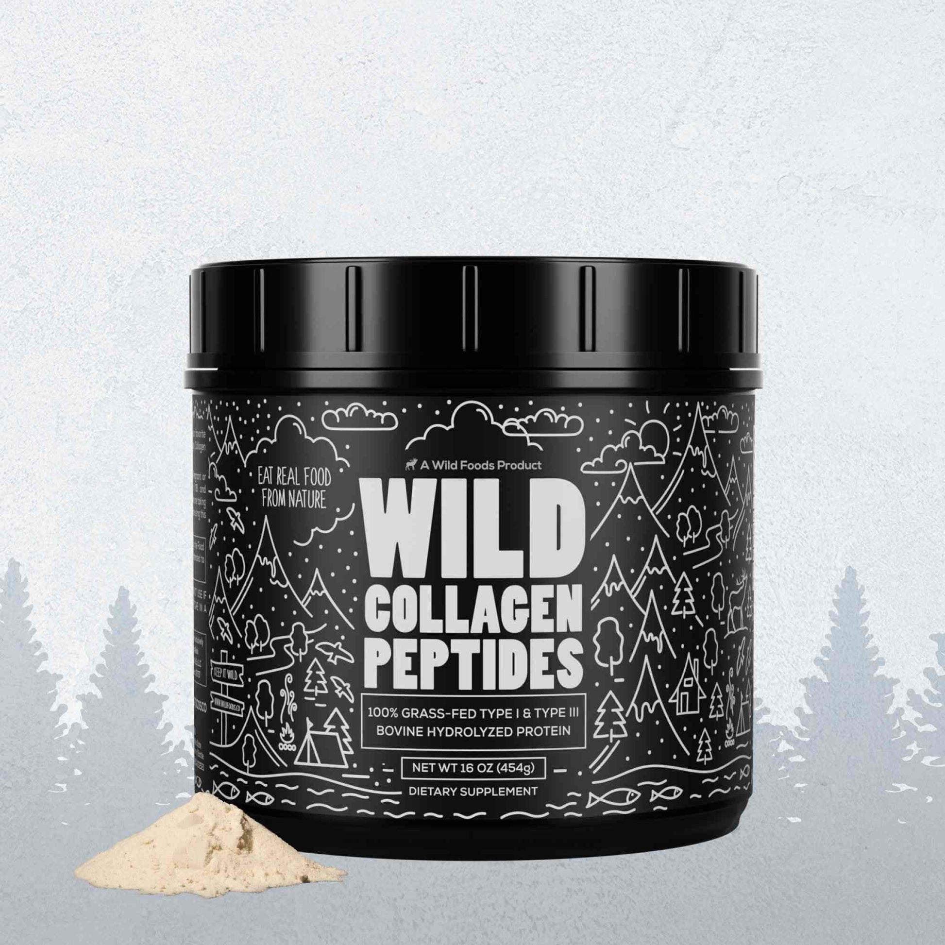 Grass-Fed Collagen Peptides, 41 servings – Skin, Hair & Joint Support Collagen - My American Goods