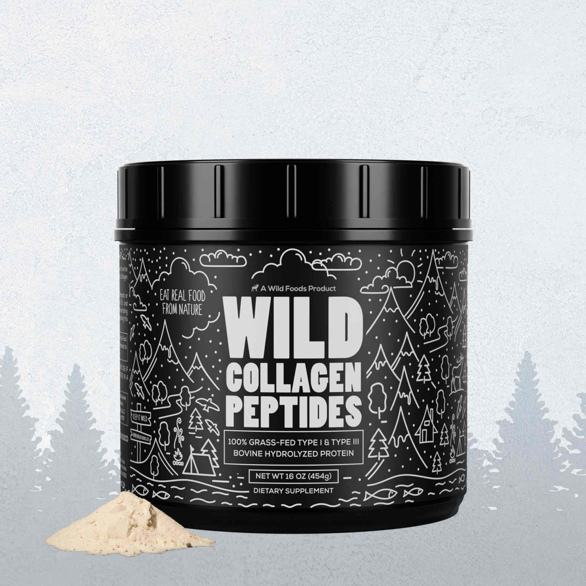 Grass-Fed Collagen Peptides, 41 servings – Skin, Hair & Joint Support Collagen - My American Goods