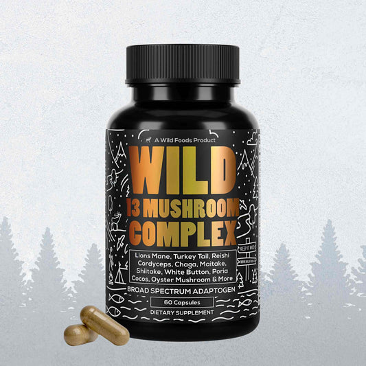 13 Mushroom Complex, 30 servings - Immunity and Longevity Support - My American Goods
