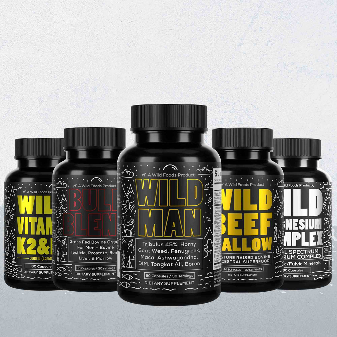 Wild Man Bundles: Natural Anabolic Support - My American Goods