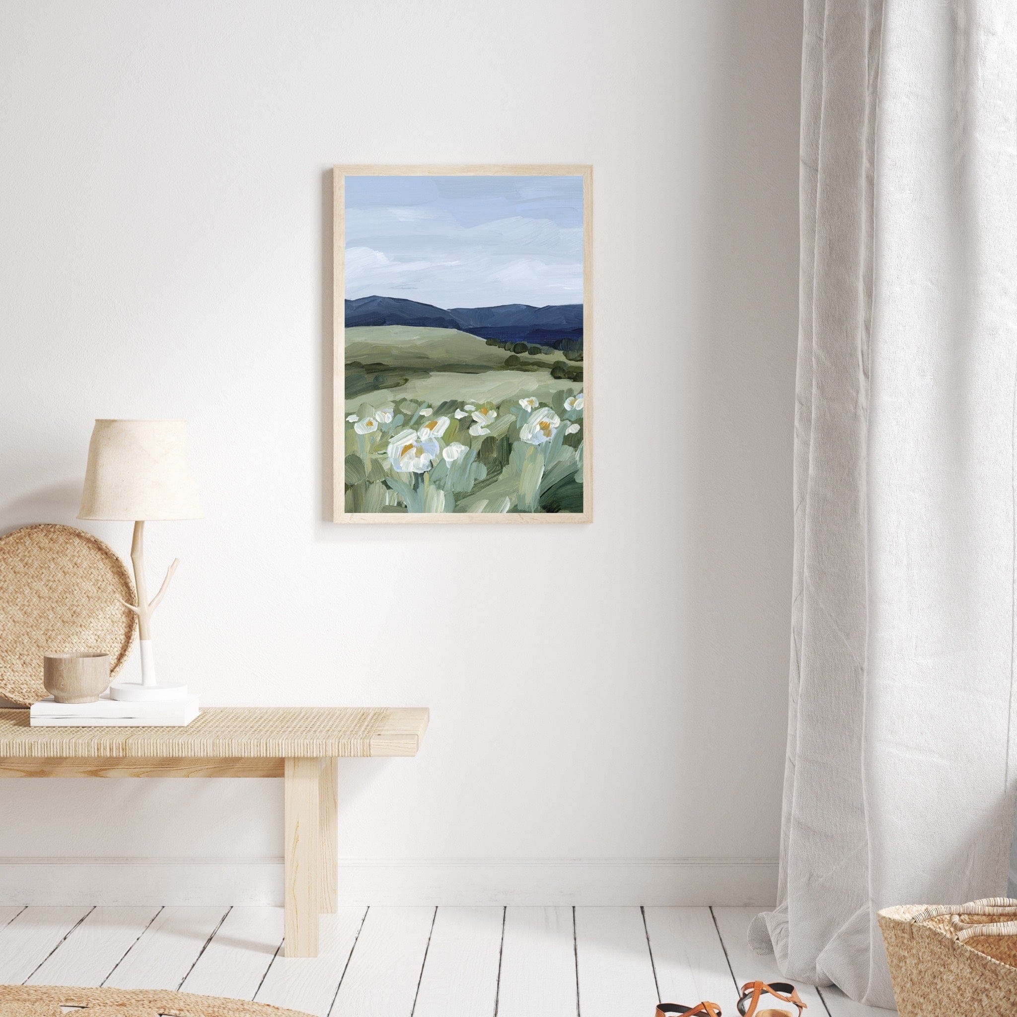 Katie Garrison Art Print "Wild Poppies" Art Print
