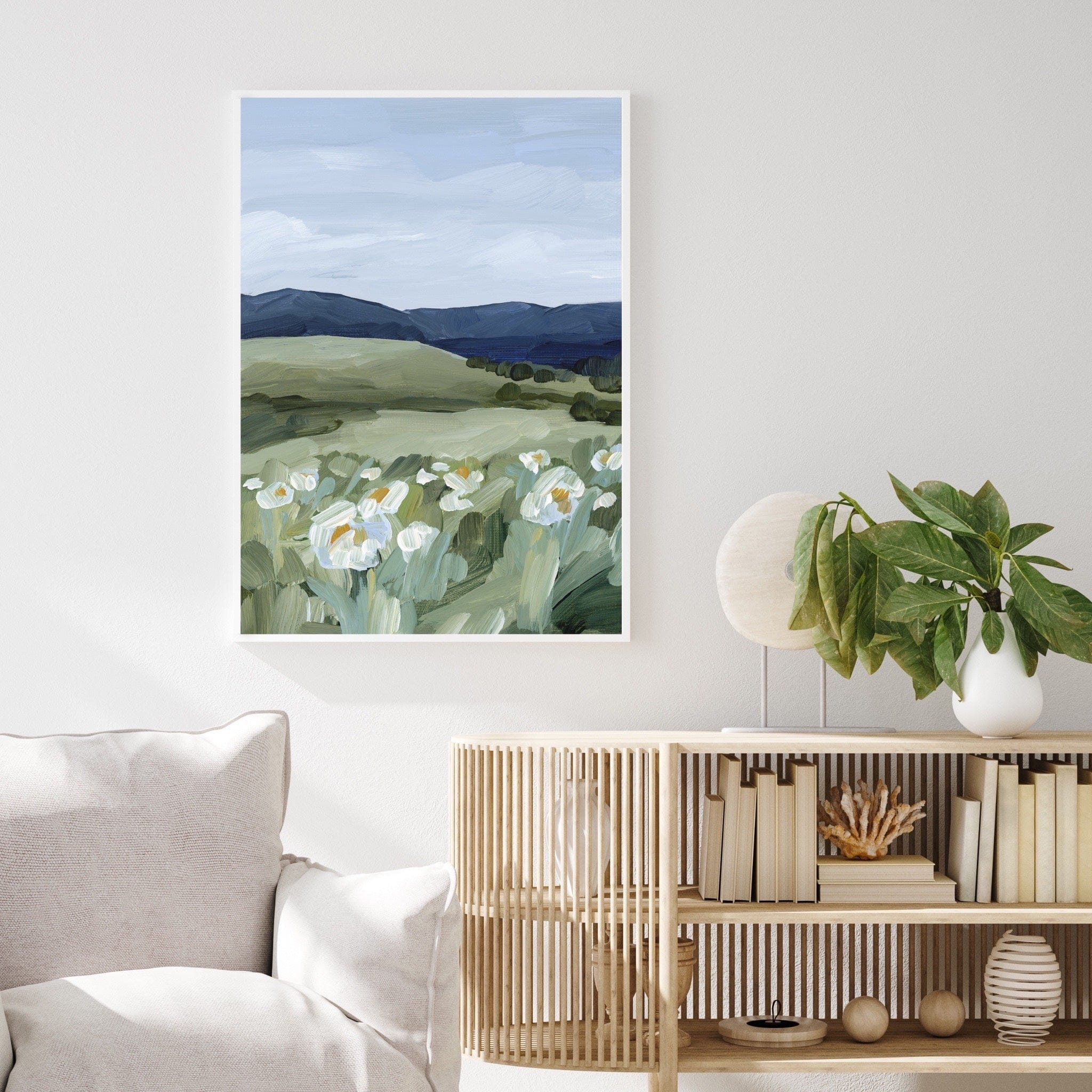 Katie Garrison Art Print "Wild Poppies" Art Print