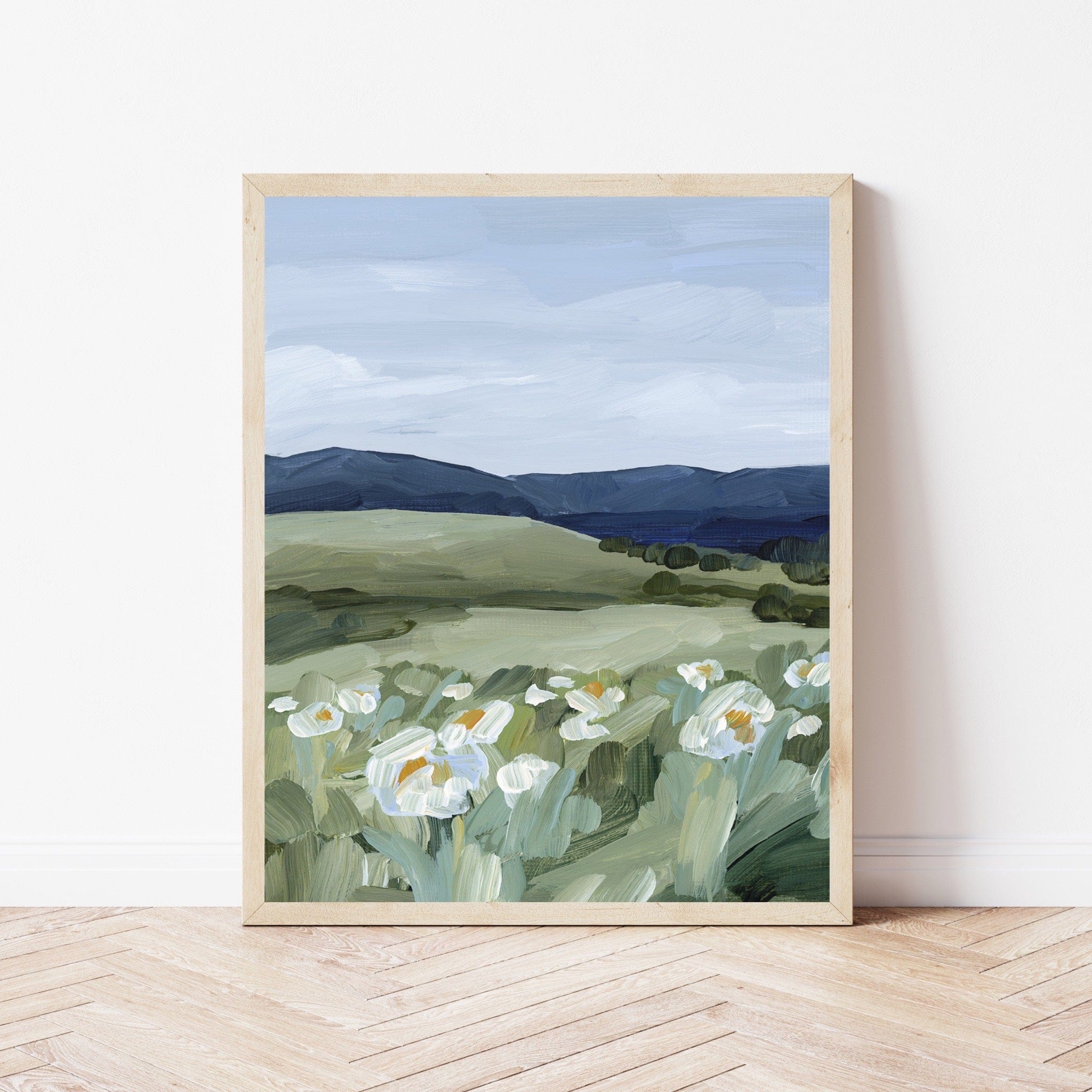Katie Garrison Art Print "Wild Poppies" Art Print