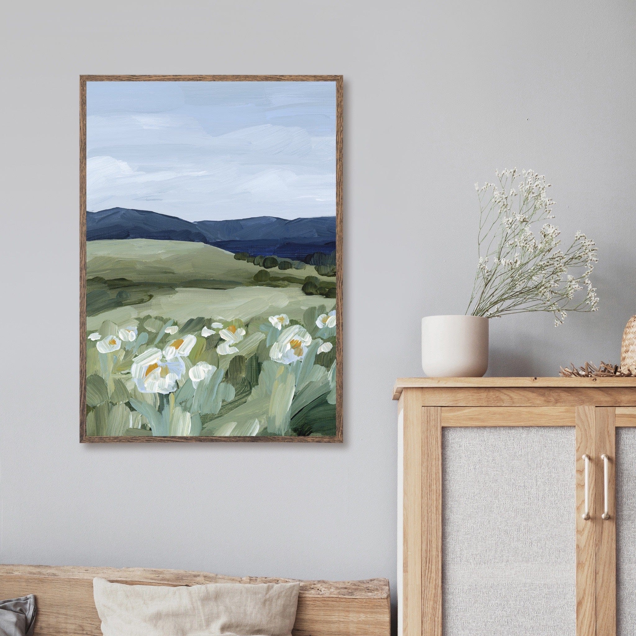 Katie Garrison Art Print "Wild Poppies" Art Print