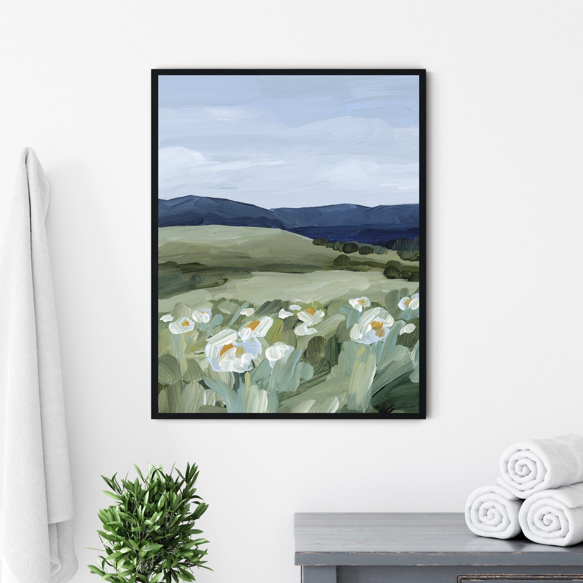 Katie Garrison Art Print "Wild Poppies" Art Print