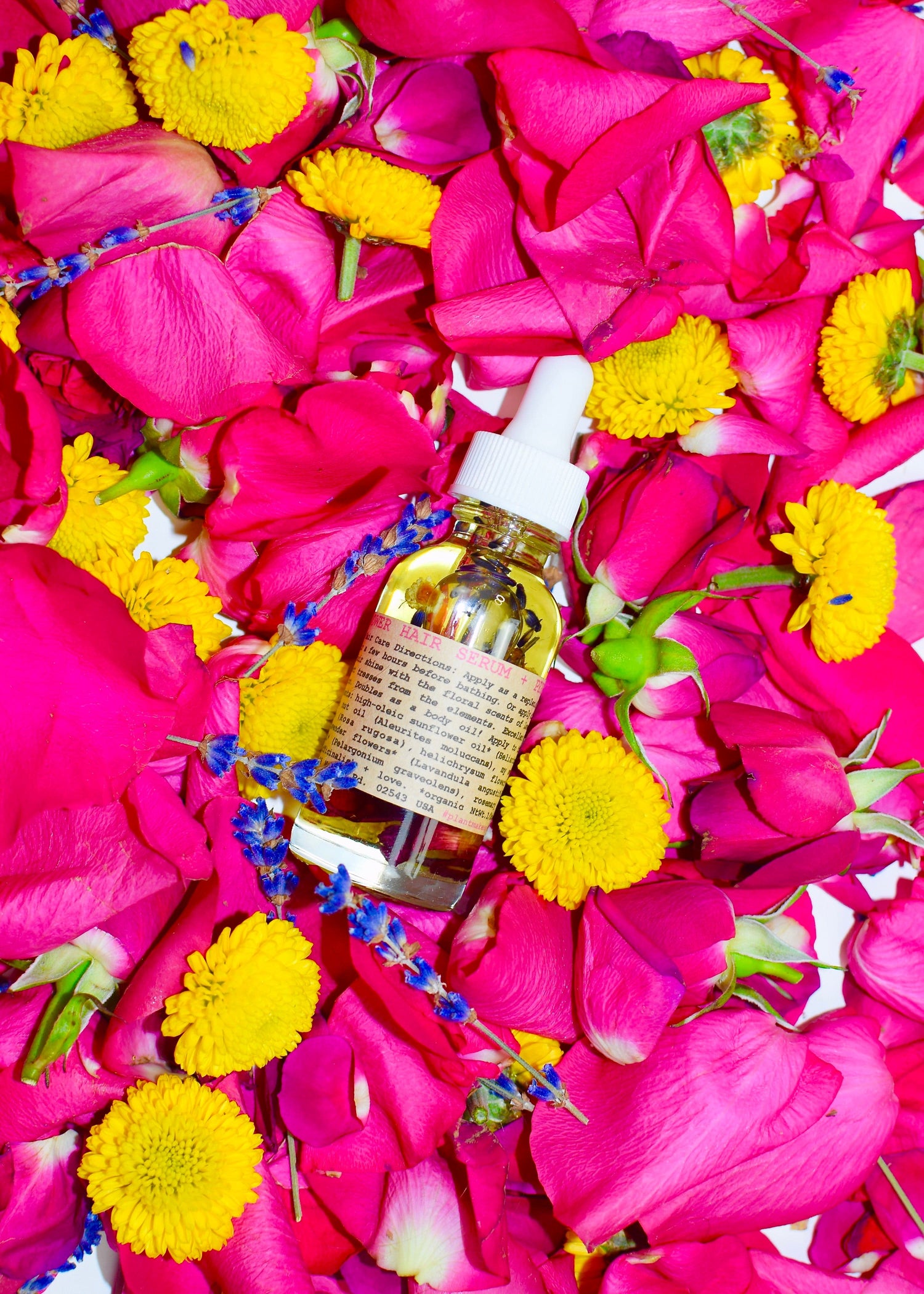 plant makeup Wild Flower Hair Serum
