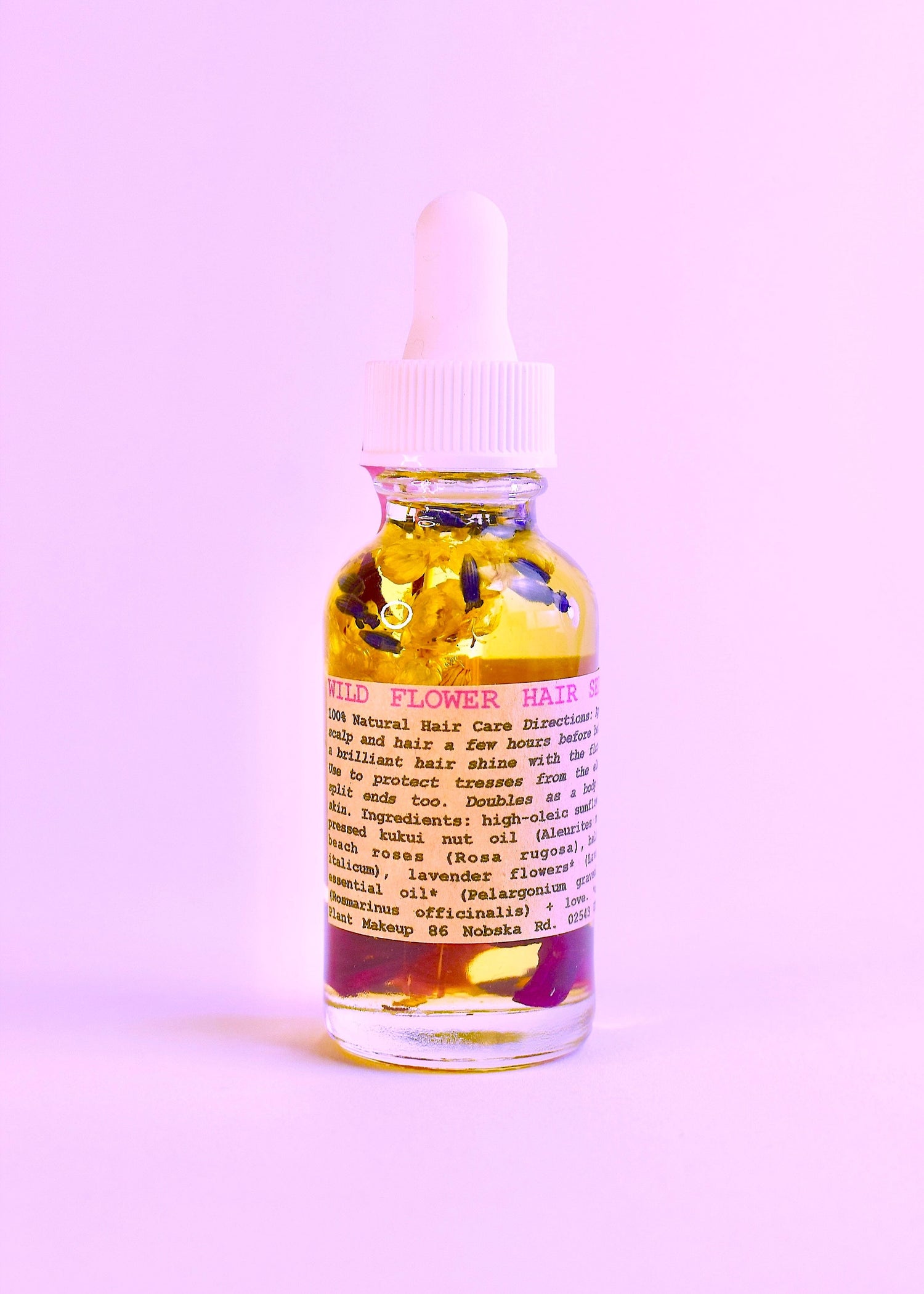 plant makeup Wild Flower Hair Serum