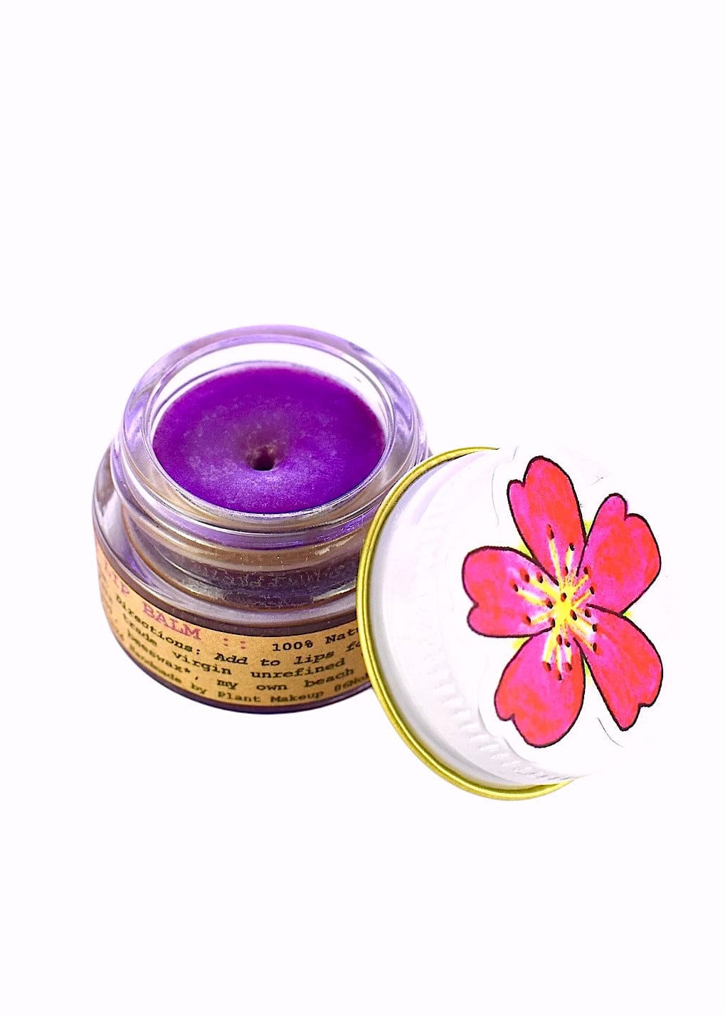 plant makeup Wild Rose Lip Balm