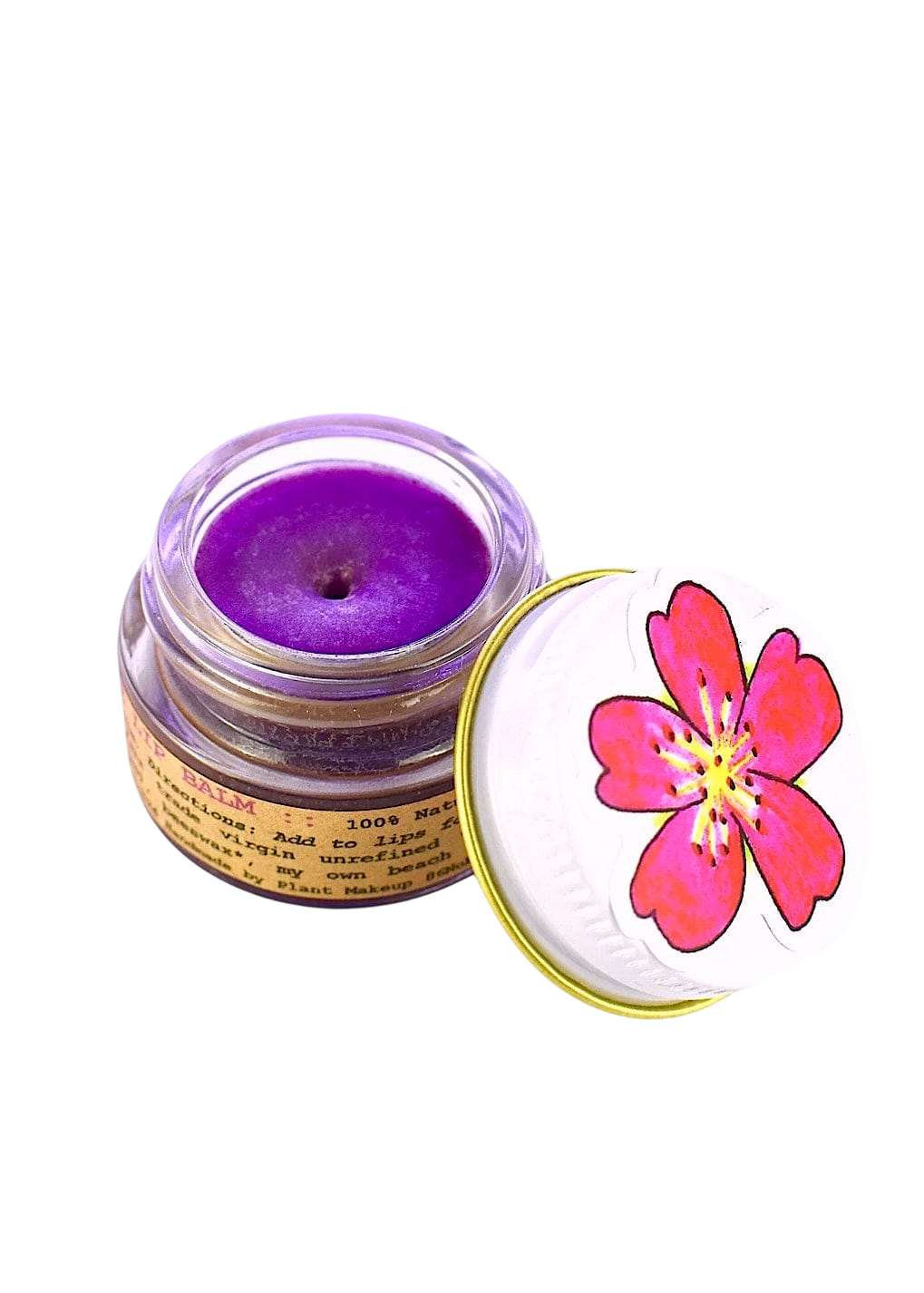 plant makeup Wild Rose Lip Balm