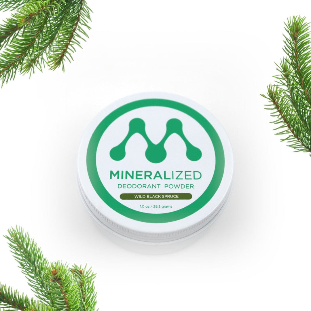 Mineralized Deodorant Wild Black Spruce Sample Scent (without applicator)