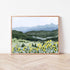 Katie Garrison Art Print "Wildflower Hike" Art Print