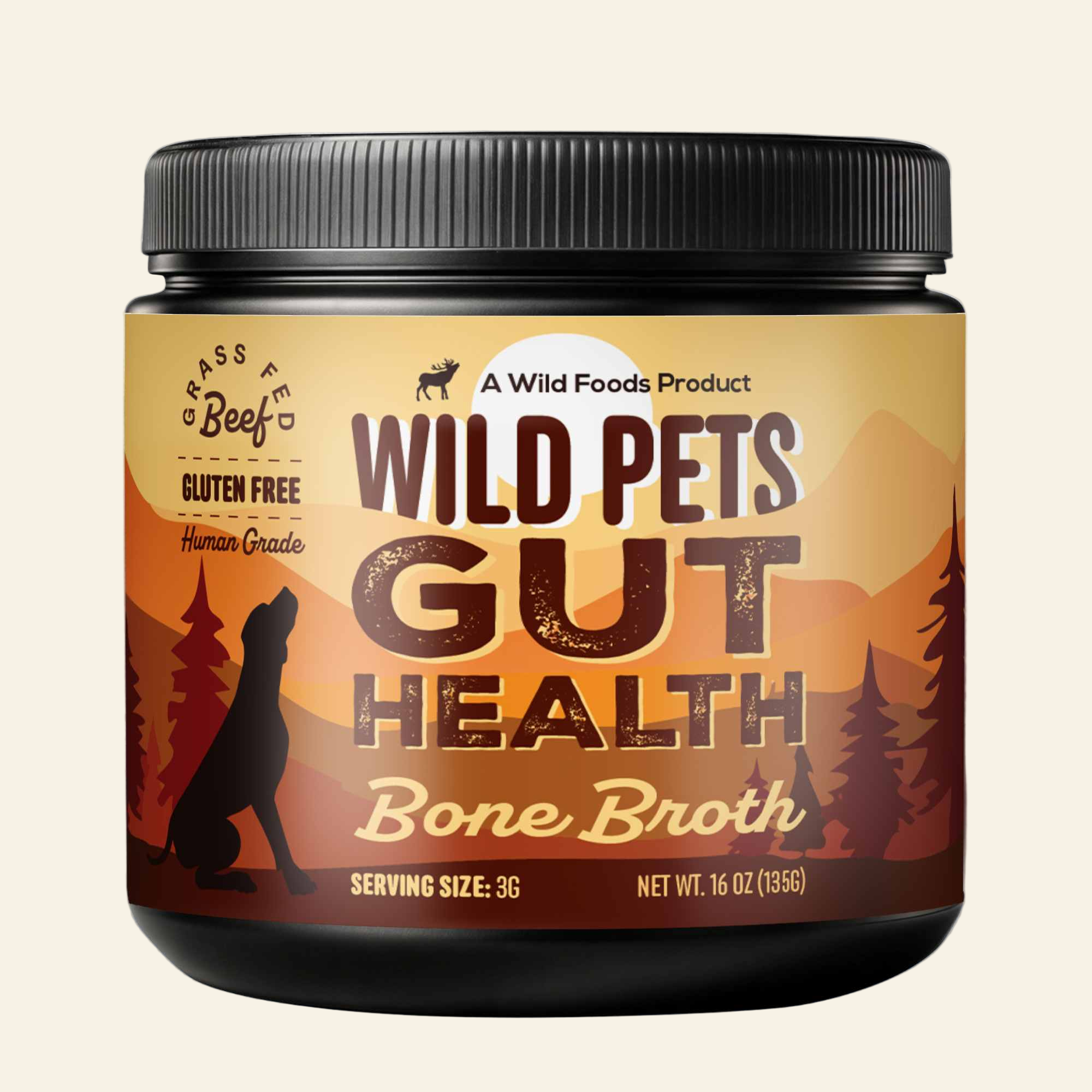 For Dogs | Bone Broth Powder - Canine Gut &amp; Immune Support