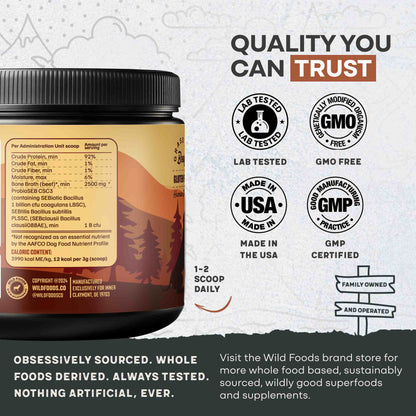 For Dogs | Bone Broth Powder - Canine Gut &amp; Immune Support