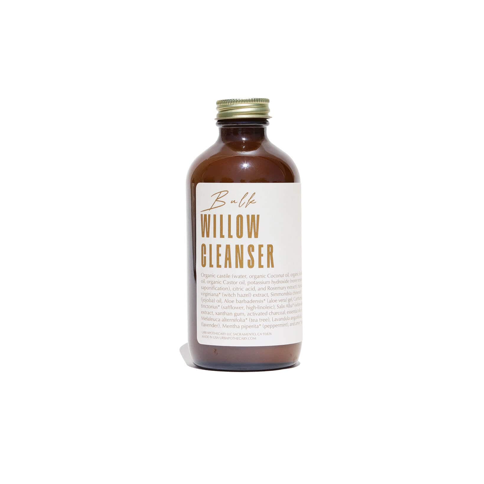 URB APOTHECARY FACE WASH Willow Cleanser