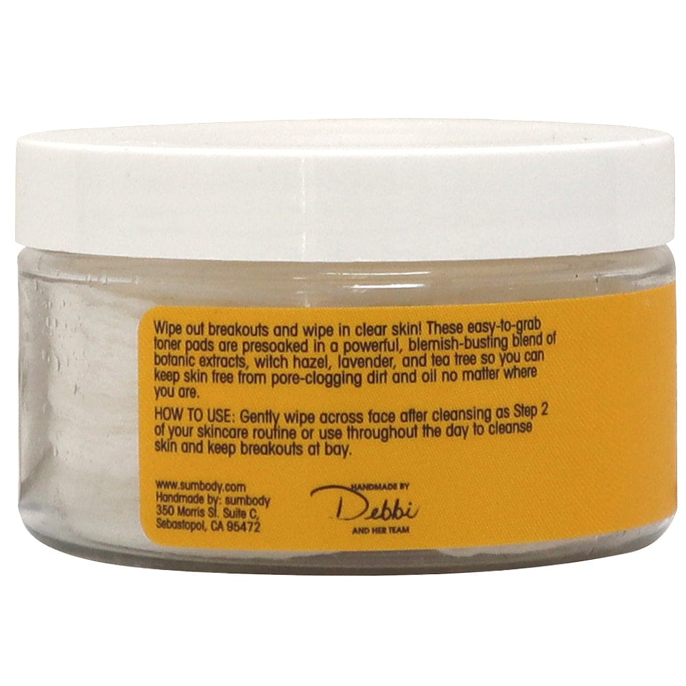 Sumbody Skincare Wipe Out Blemish Busting Toner Pads 60 Ct