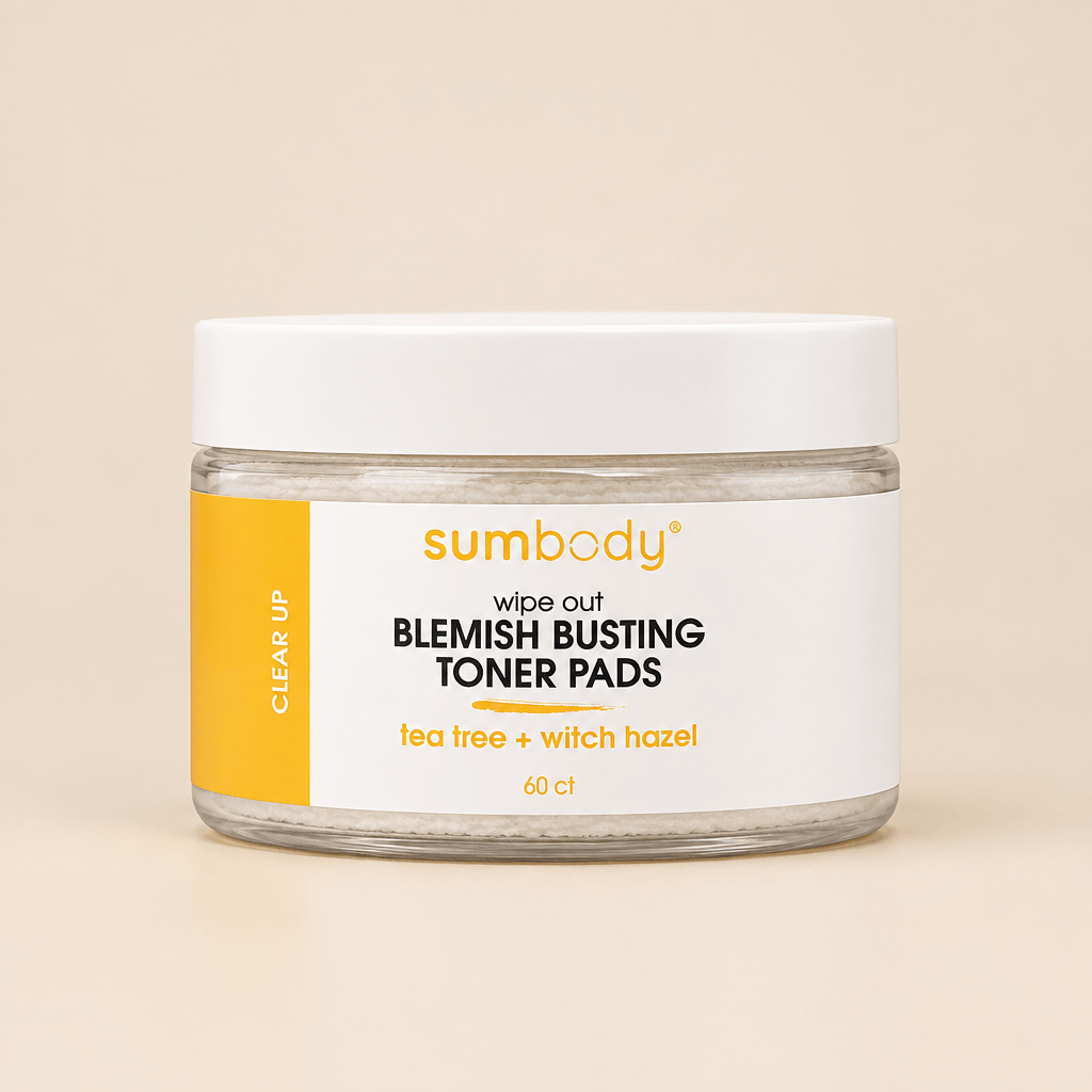 Sumbody Skincare Wipe Out Blemish Busting Toner Pads 60 Ct